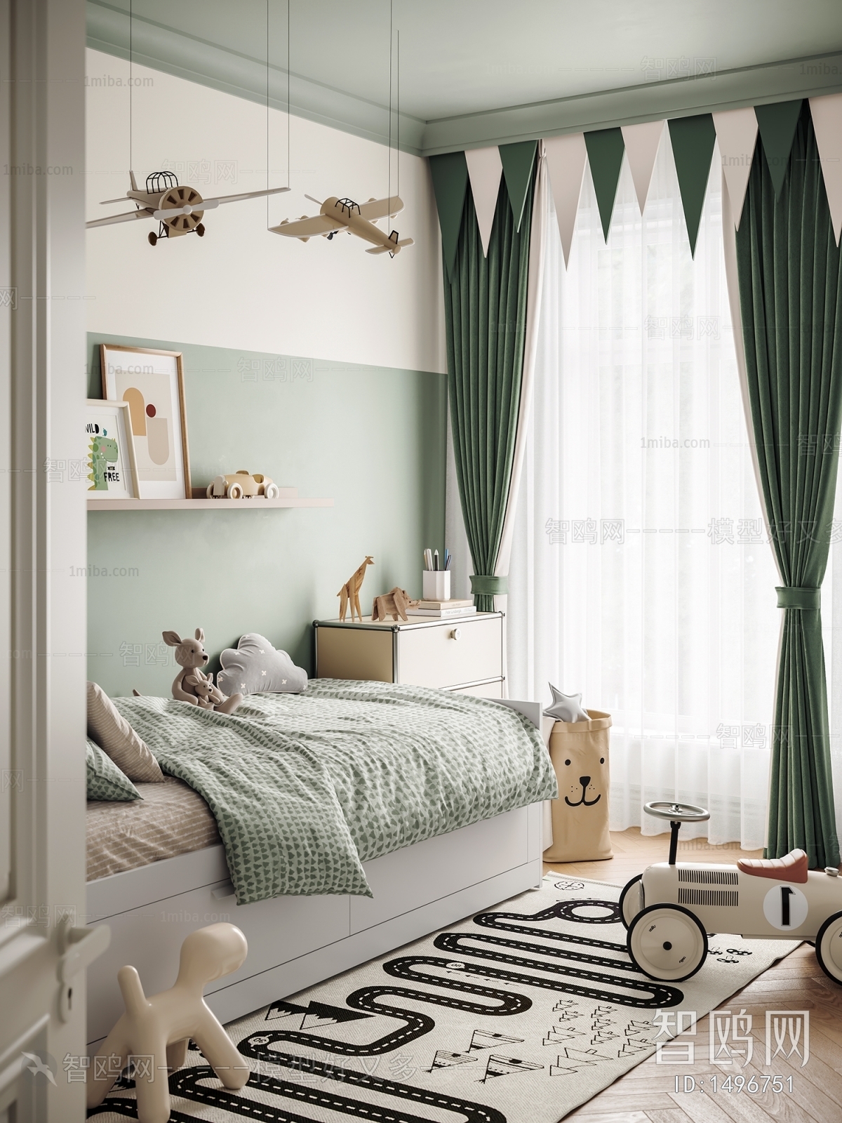 Nordic Style Children's Room