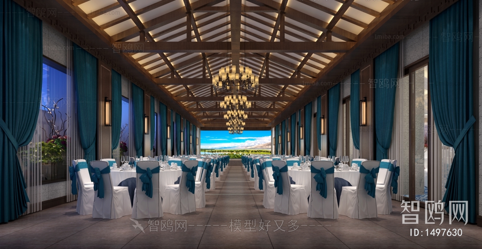 Chinese Style Banquet Hall
