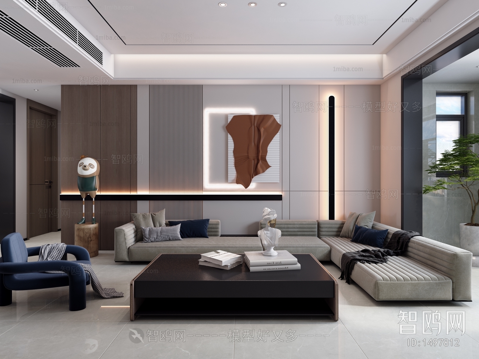 Modern A Living Room