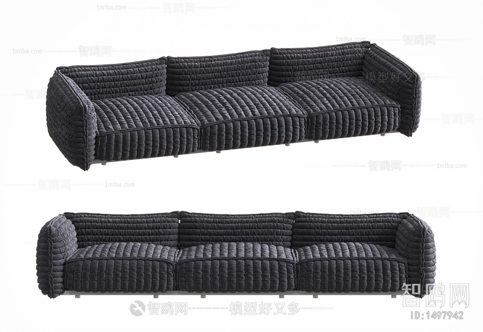 Modern Three-seat Sofa