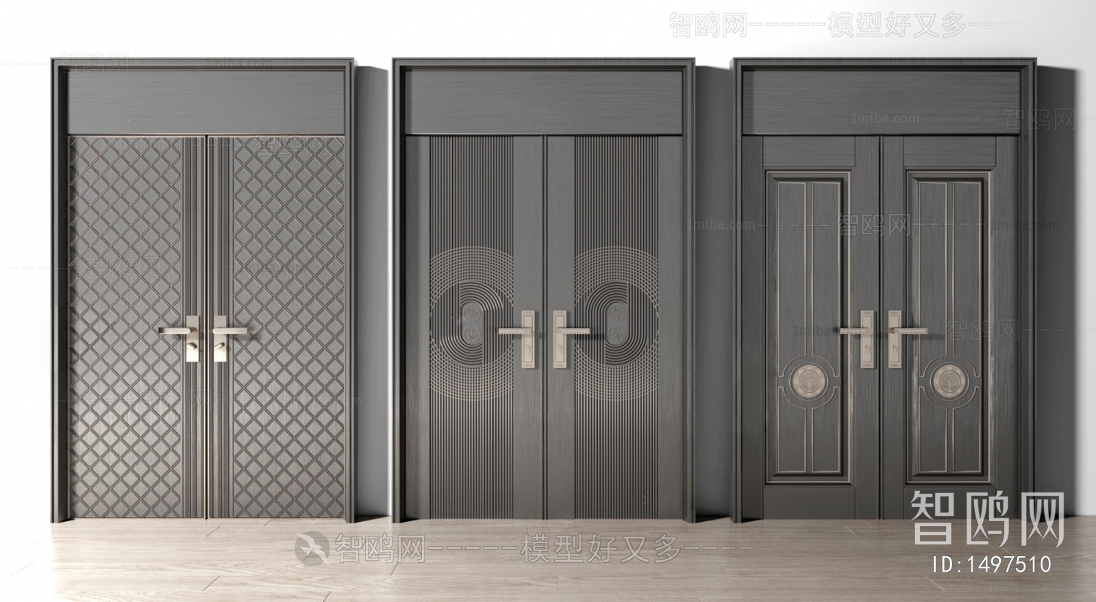 Modern Double Door