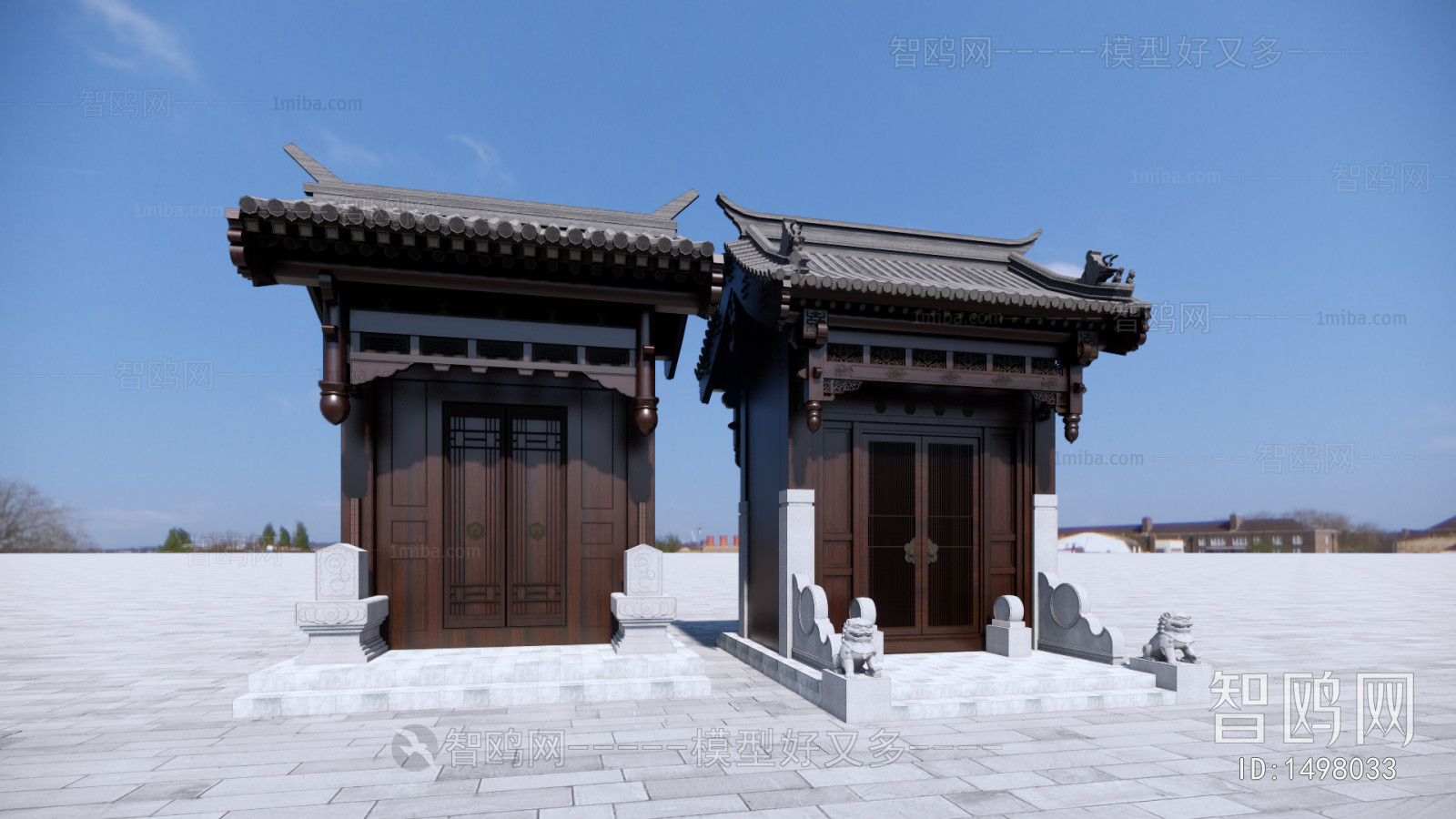 New Chinese Style Facade Element