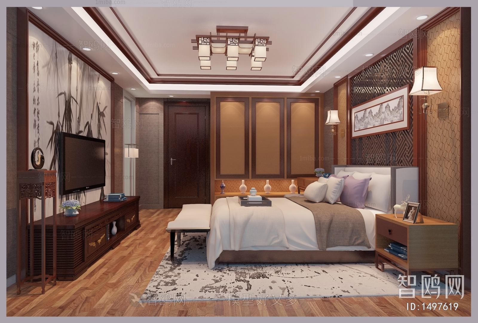 Chinese Style Bedroom