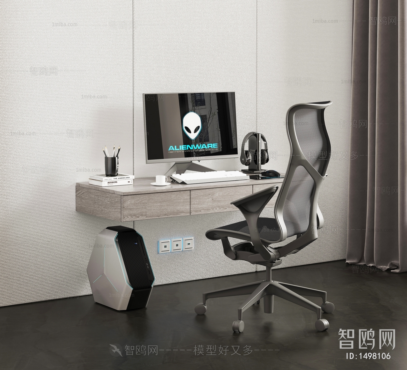 Modern Computer Desk And Chair