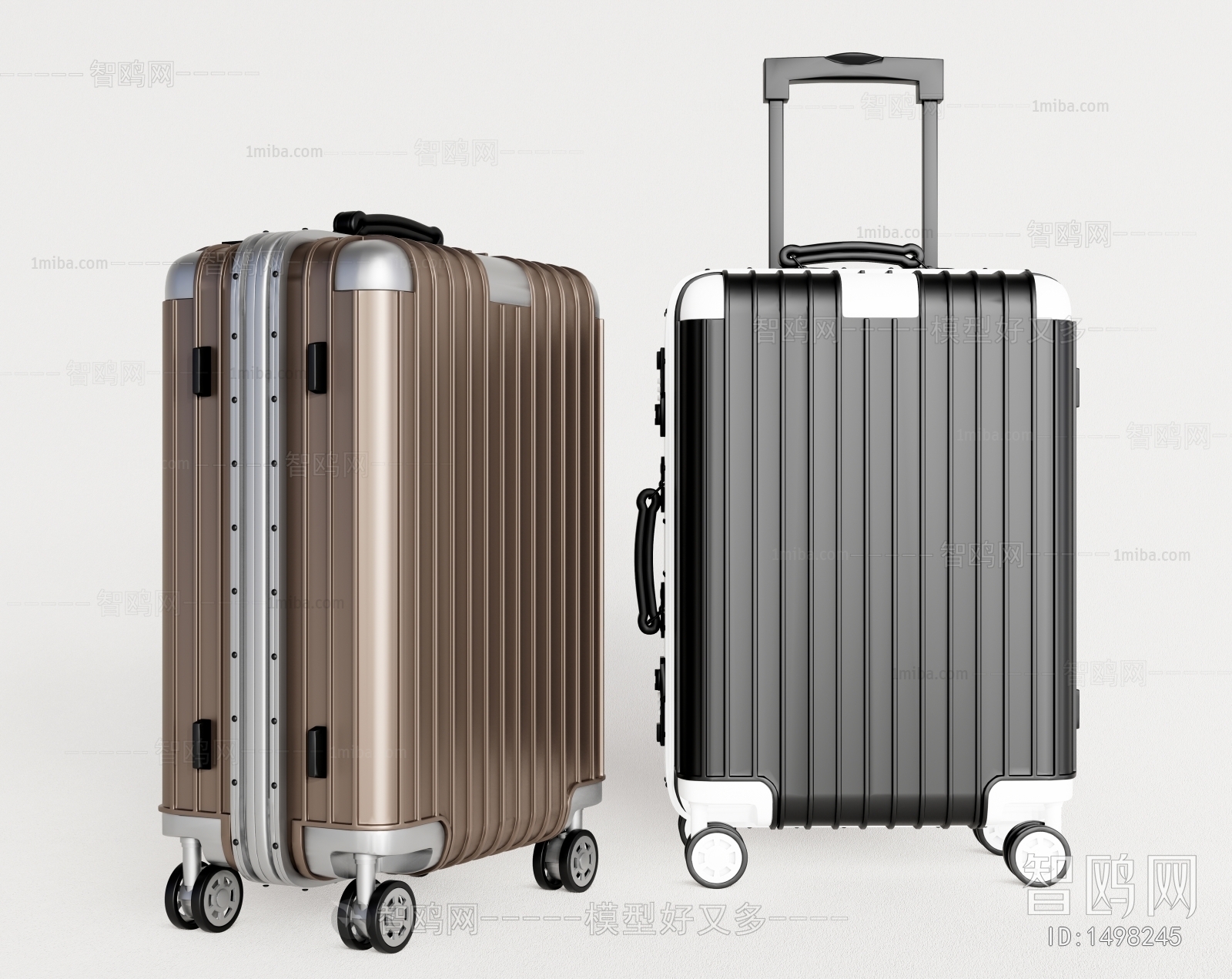 现代行李箱、拉杆箱