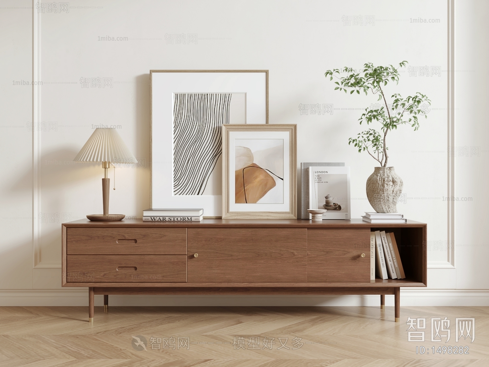 Nordic Style TV Cabinet