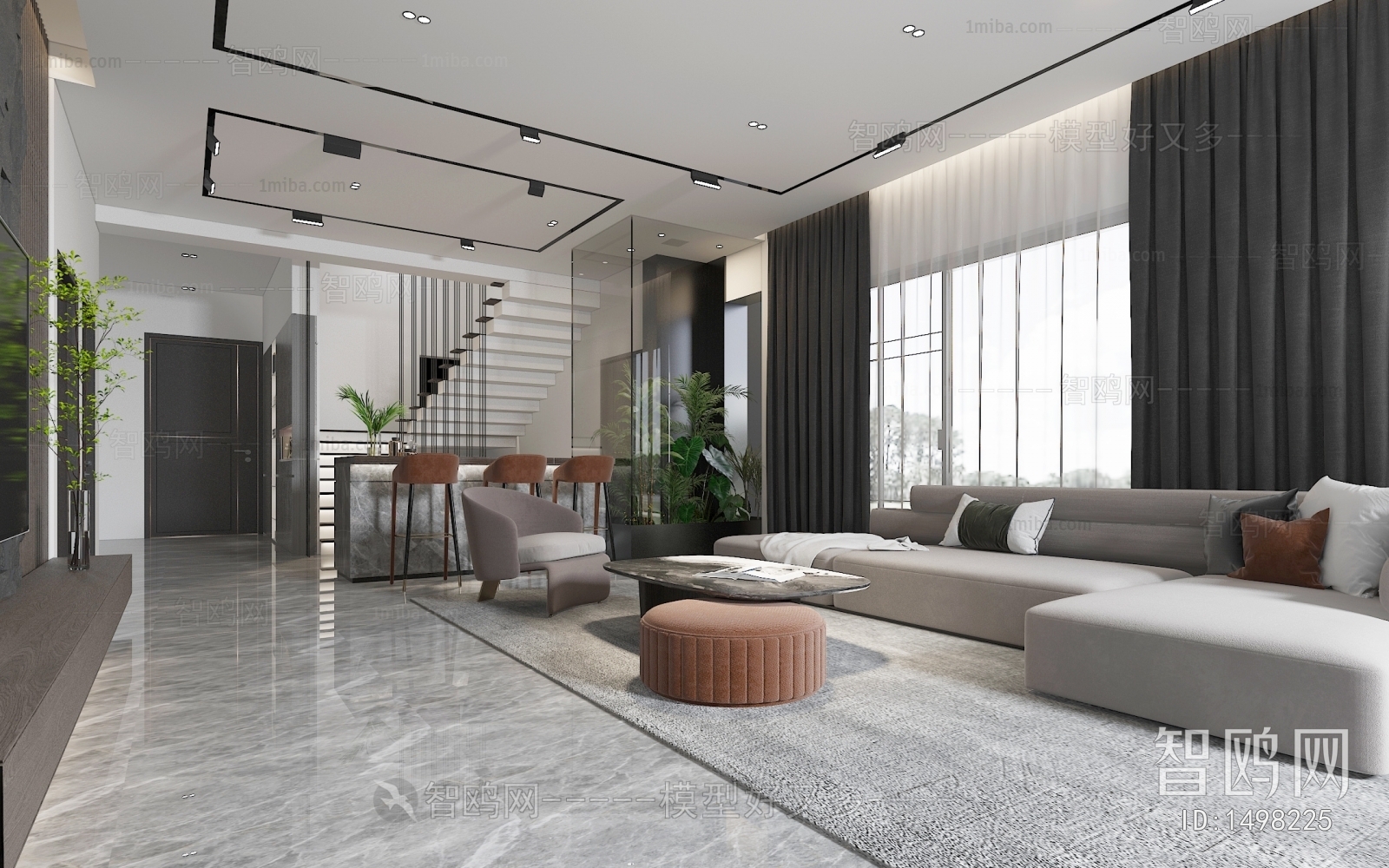 Modern A Living Room