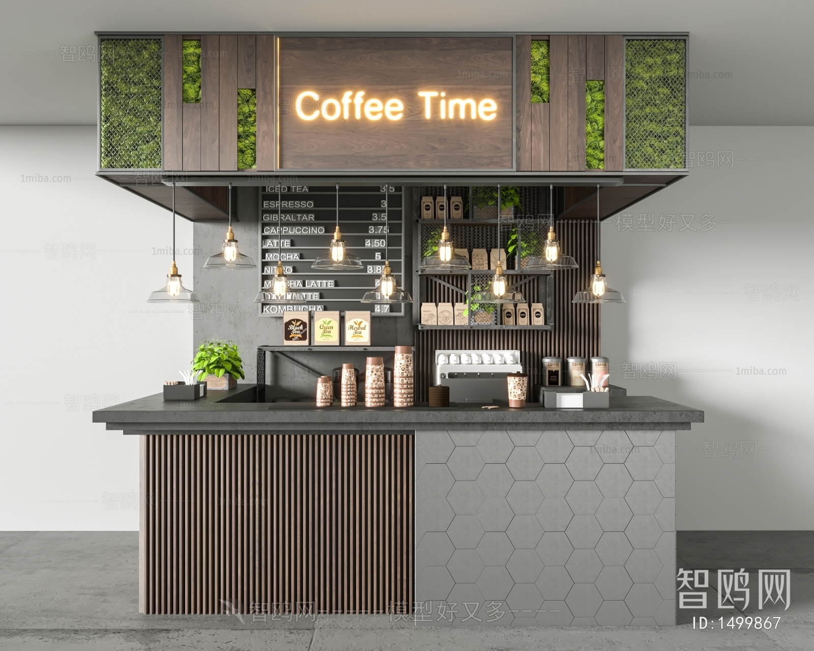 Modern Counter Bar