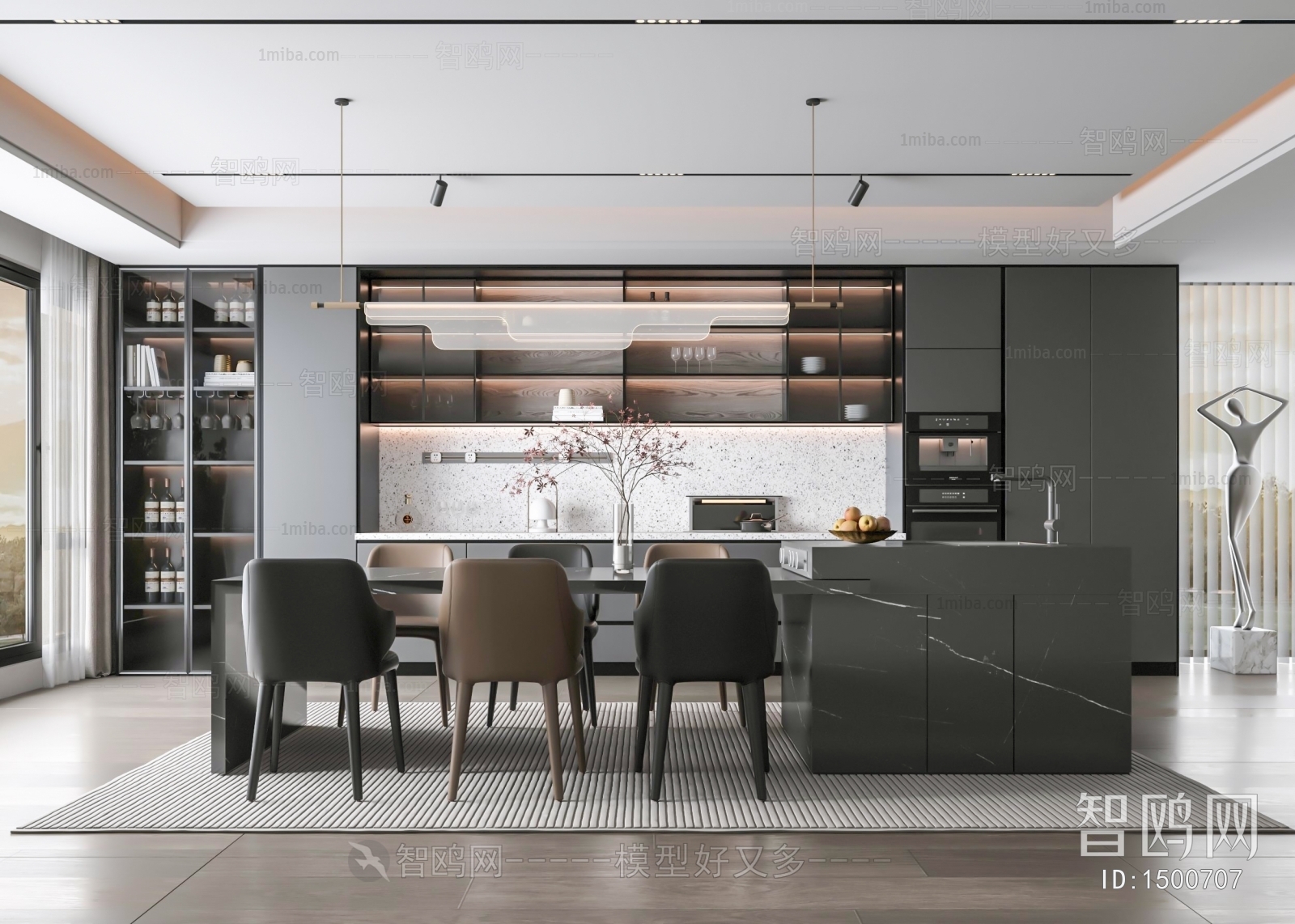 Modern Open Kitchen