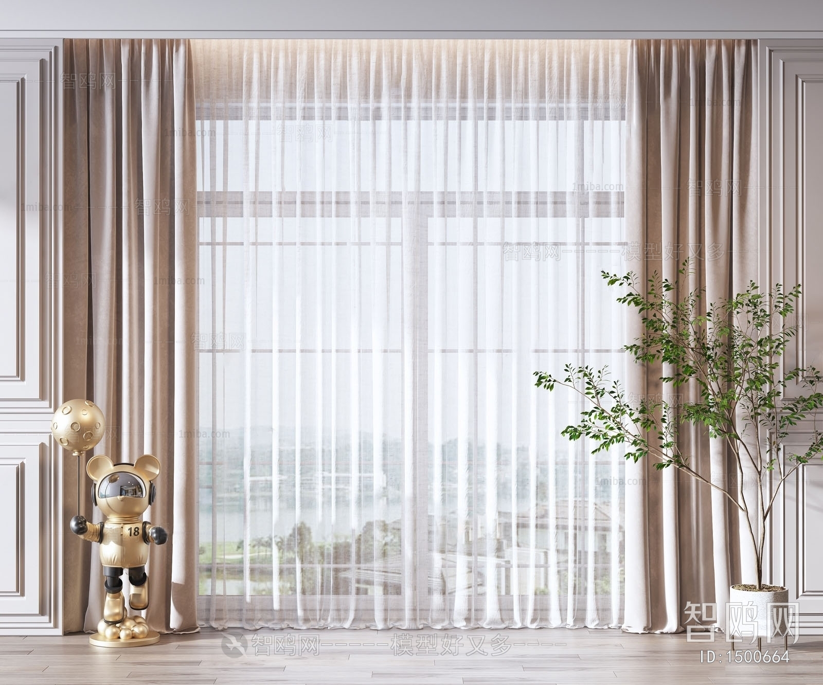 Modern The Curtain