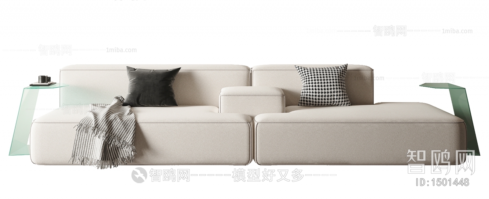 Modern Multi Person Sofa