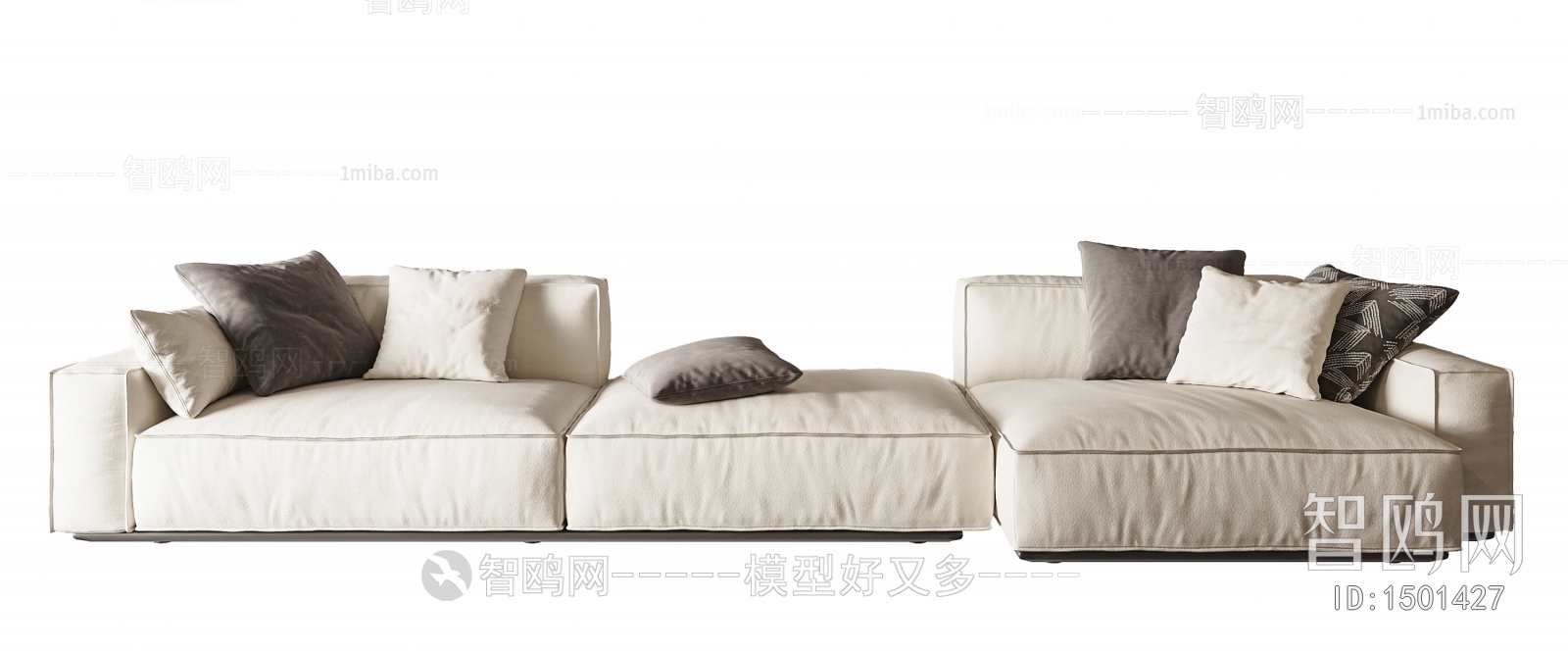 Modern Multi Person Sofa