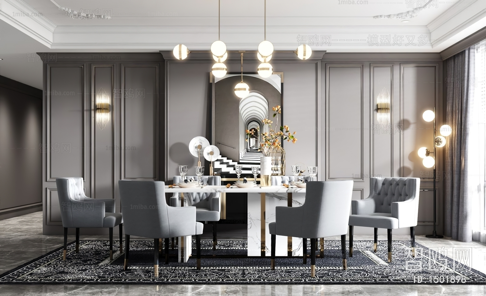 American Style Dining Room