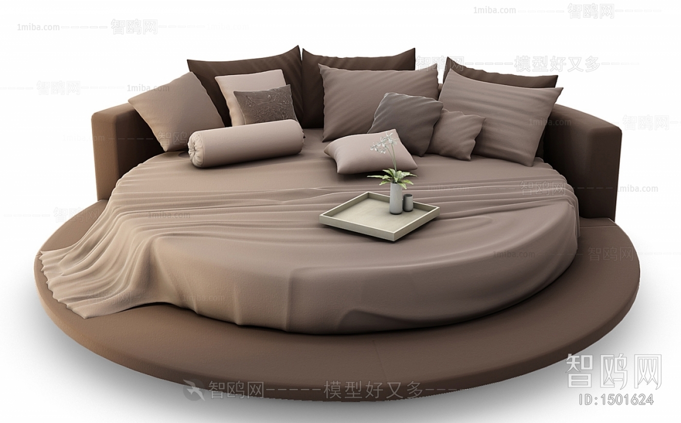 Modern Round Bed