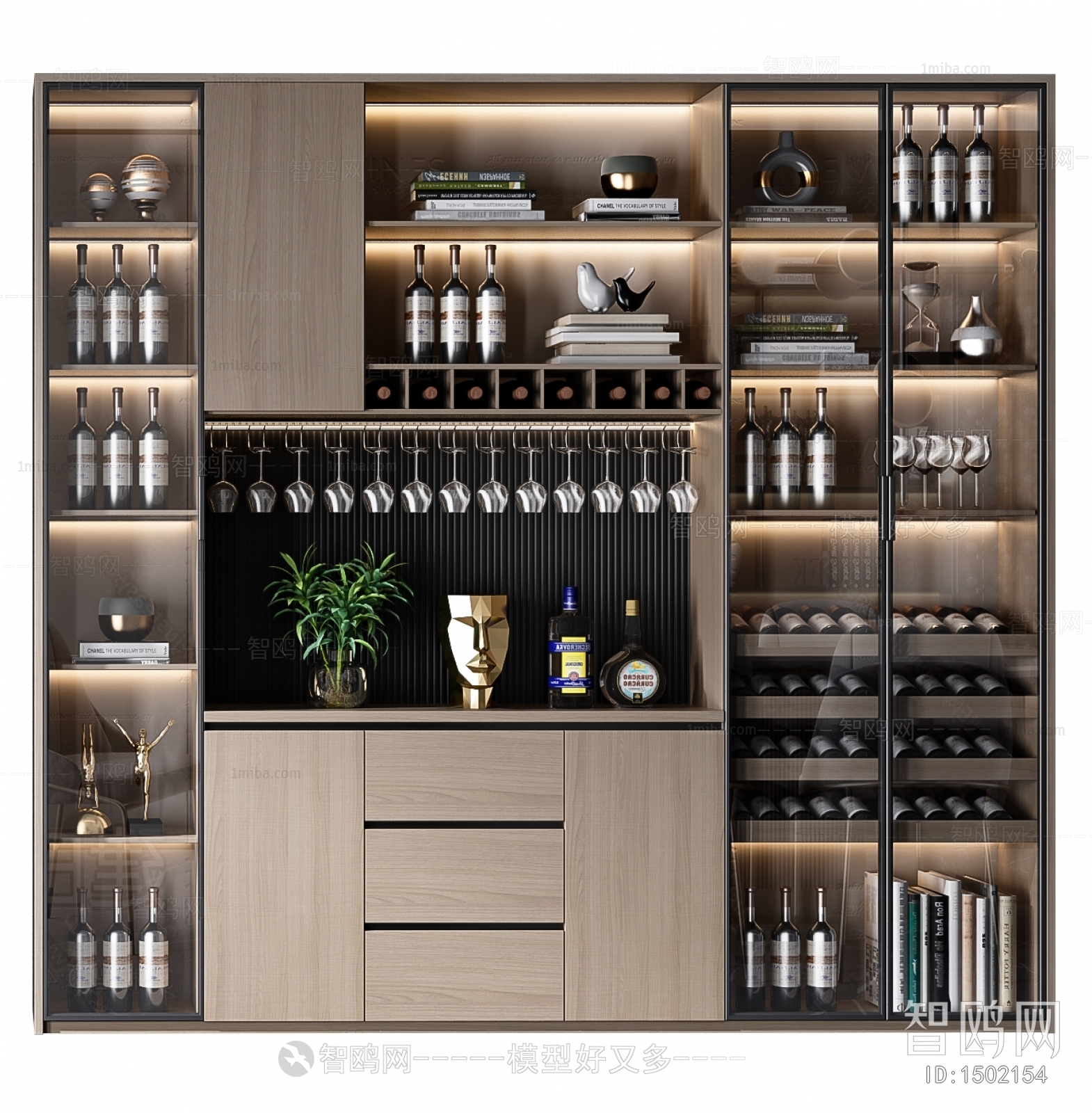 Modern Wine Cabinet