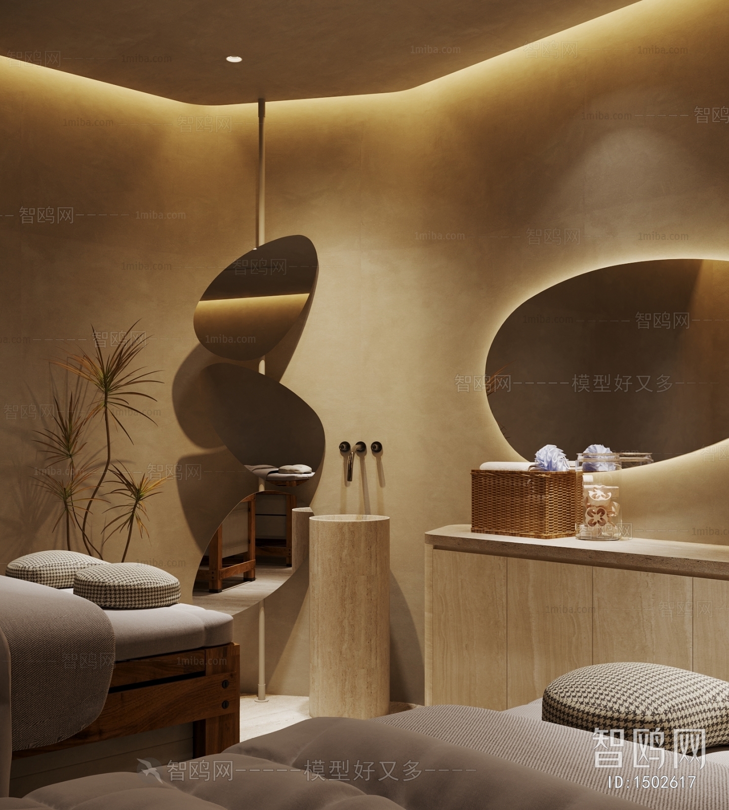 Wabi-sabi Style SPA Beauty