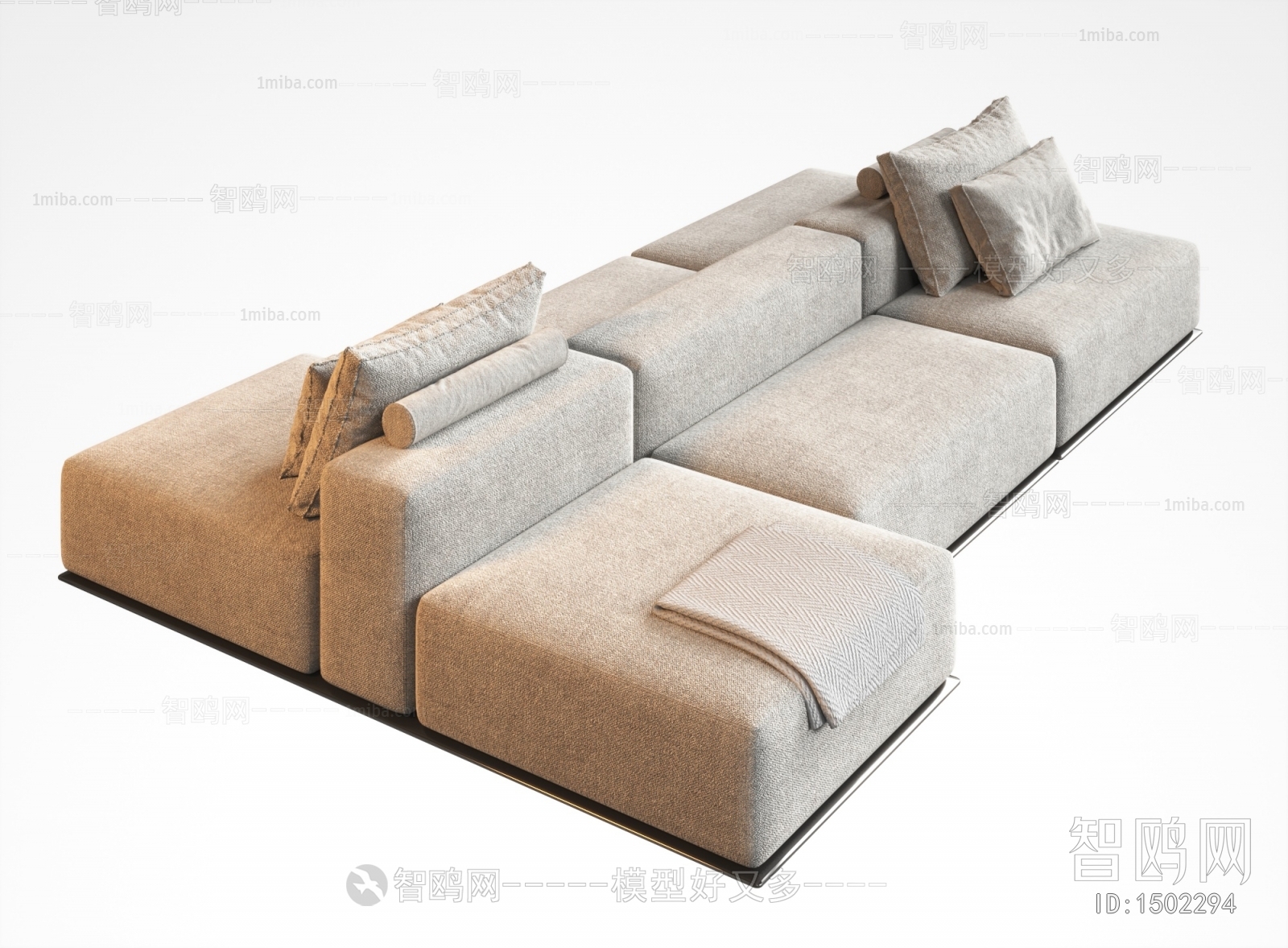 Modern Multi Person Sofa