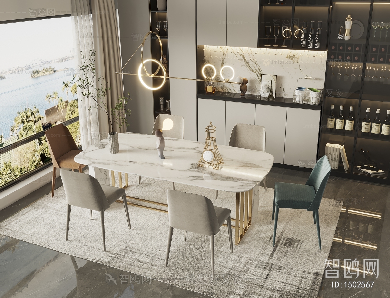 Modern Dining Table And Chairs