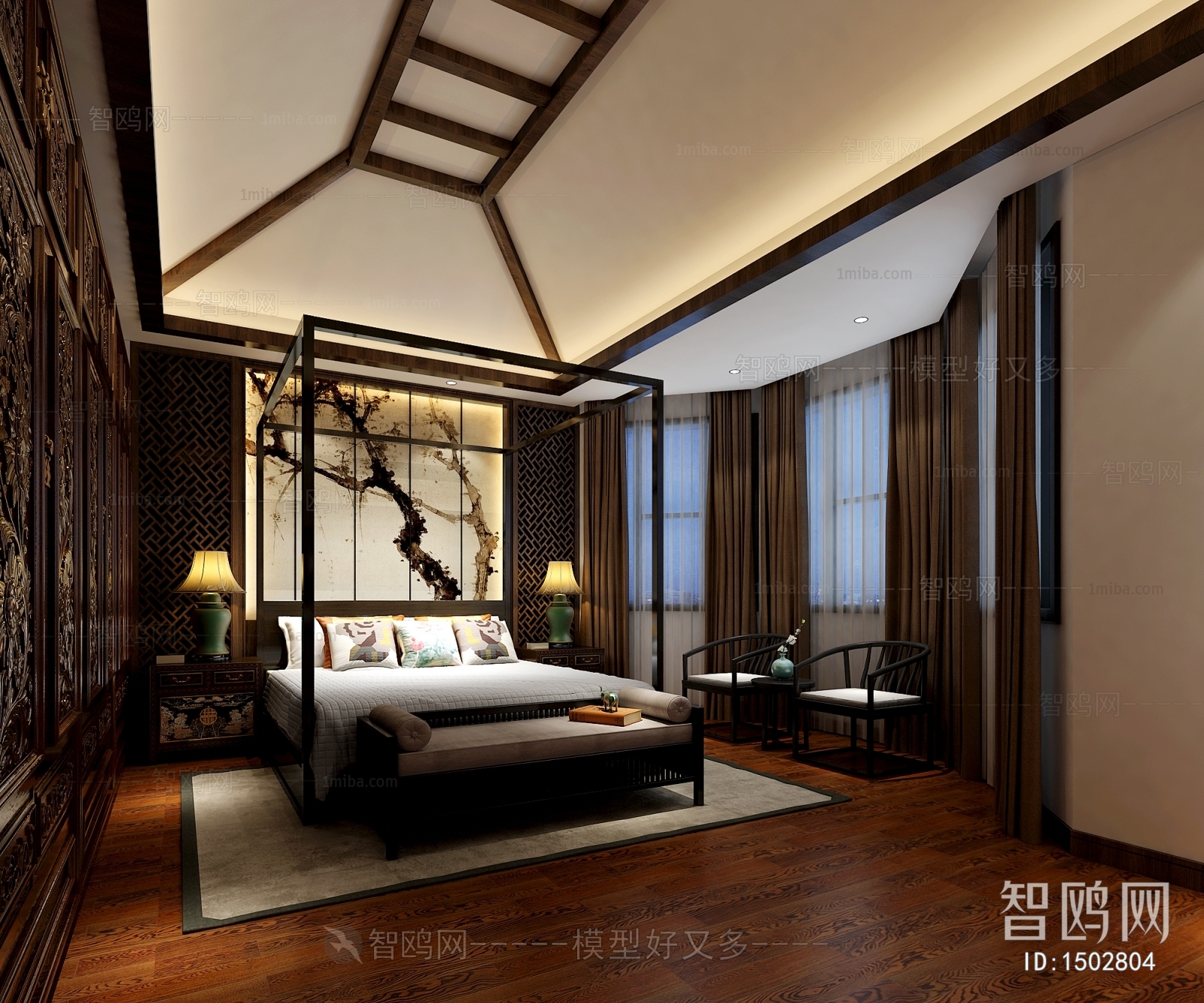 Chinese Style Bedroom