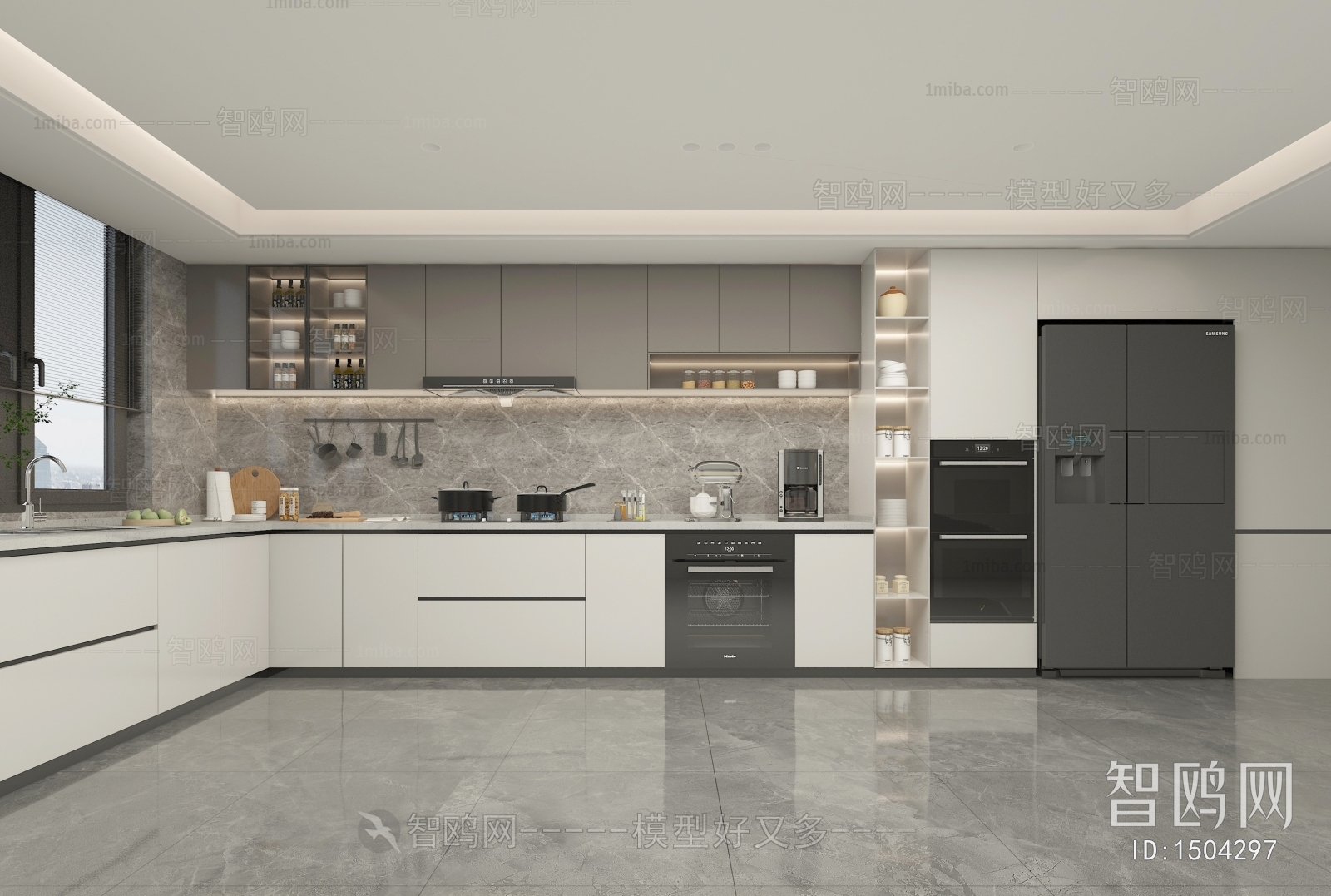 Modern Open Kitchen