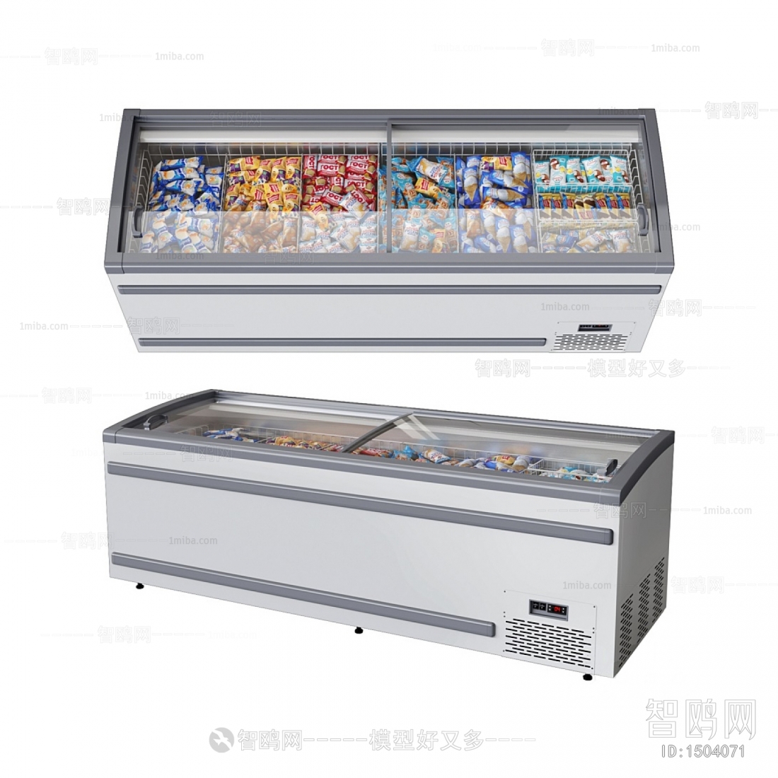 Modern Refrigerator Freezer