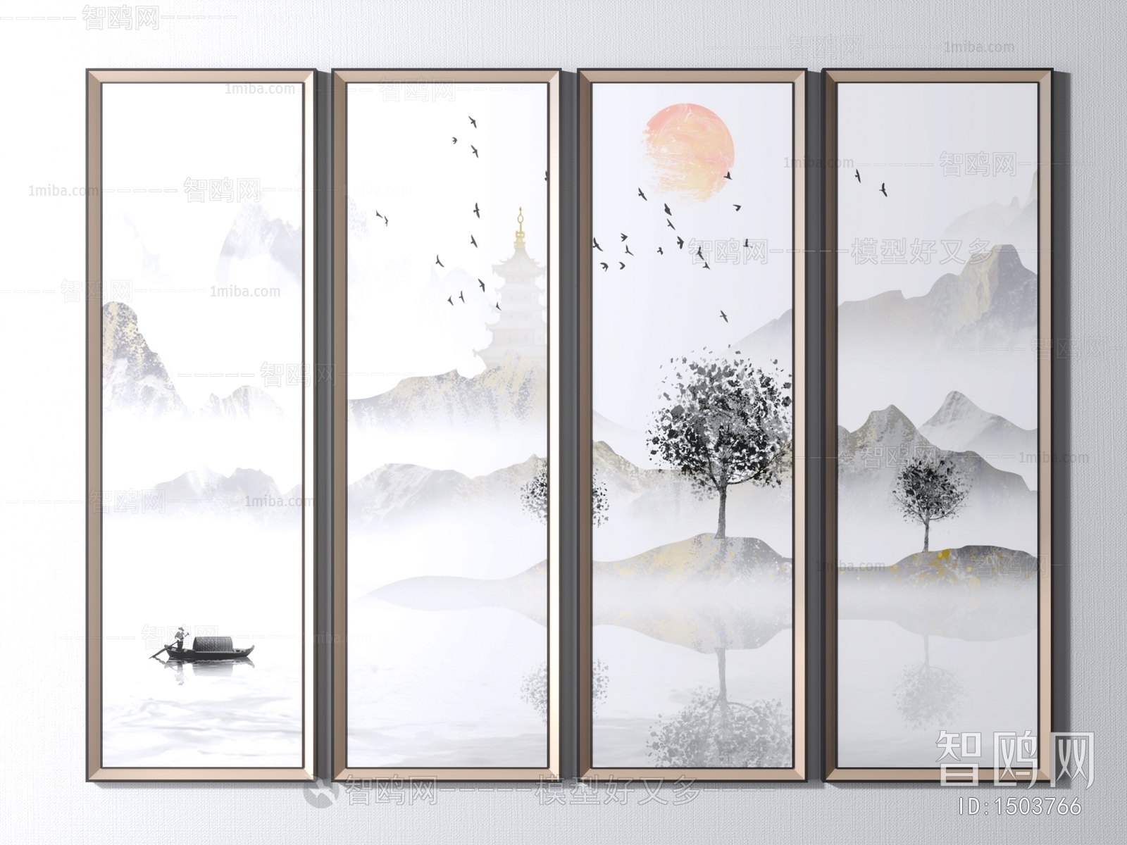 New Chinese Style Painting