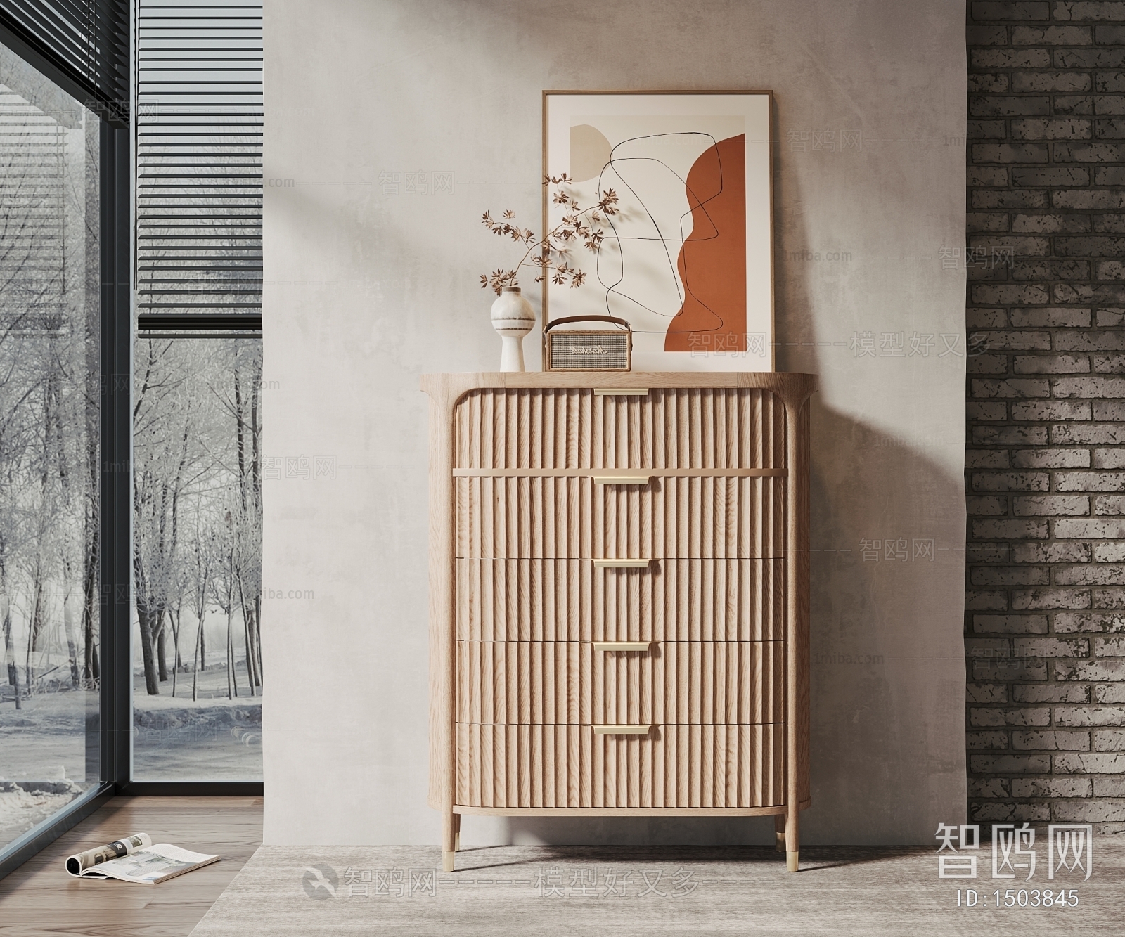 Nordic Style Chest Of Drawers