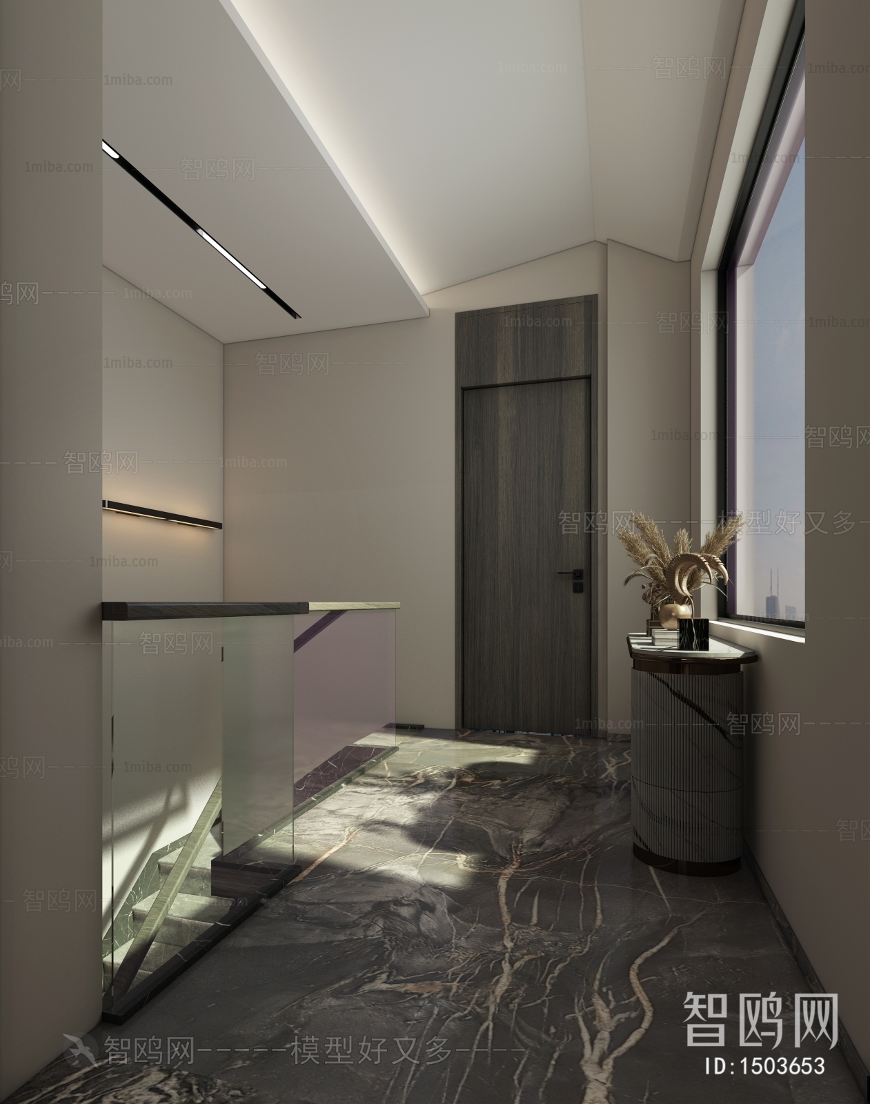 Modern Hallway