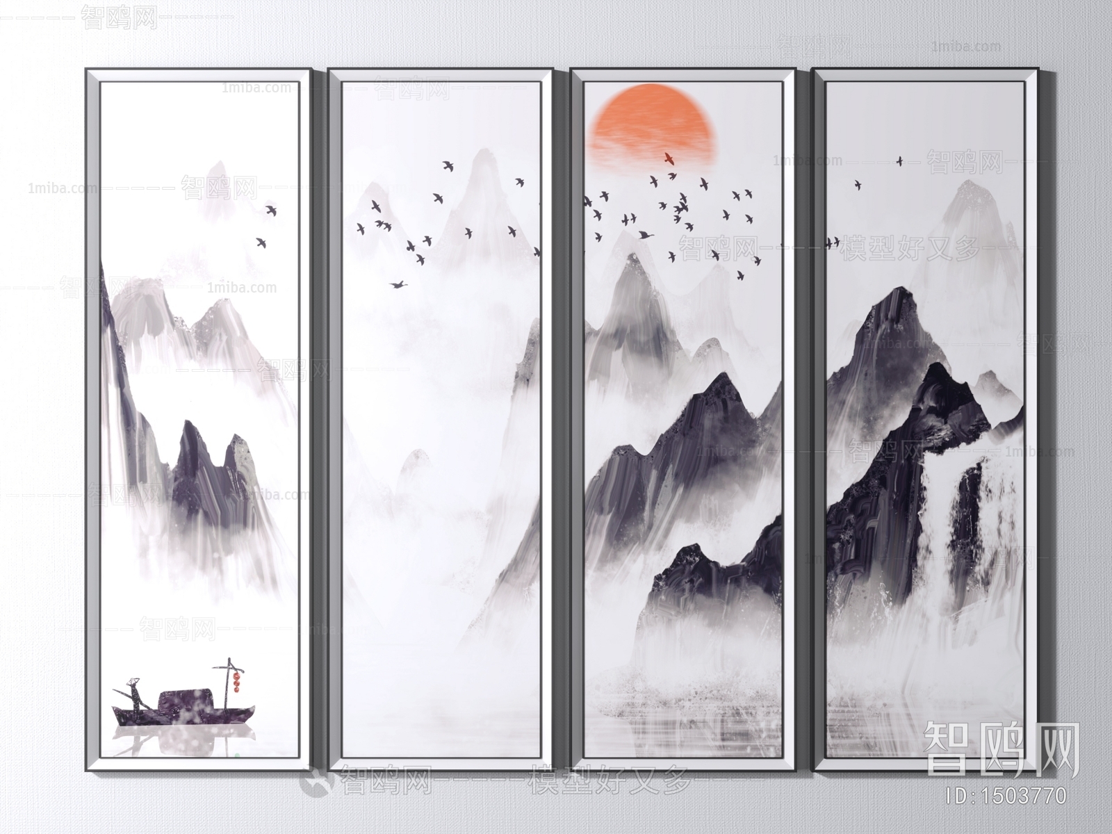 New Chinese Style Painting