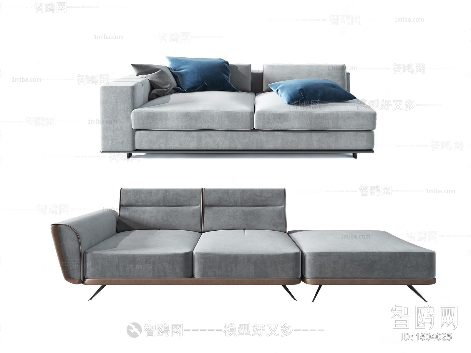 Modern Multi Person Sofa