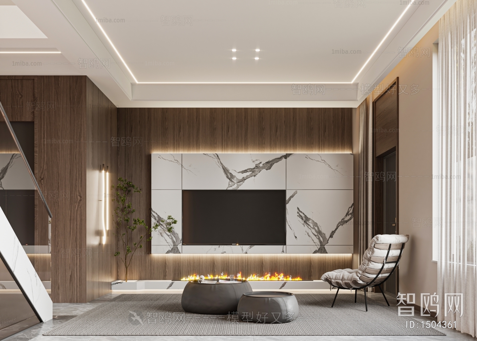 Modern A Living Room