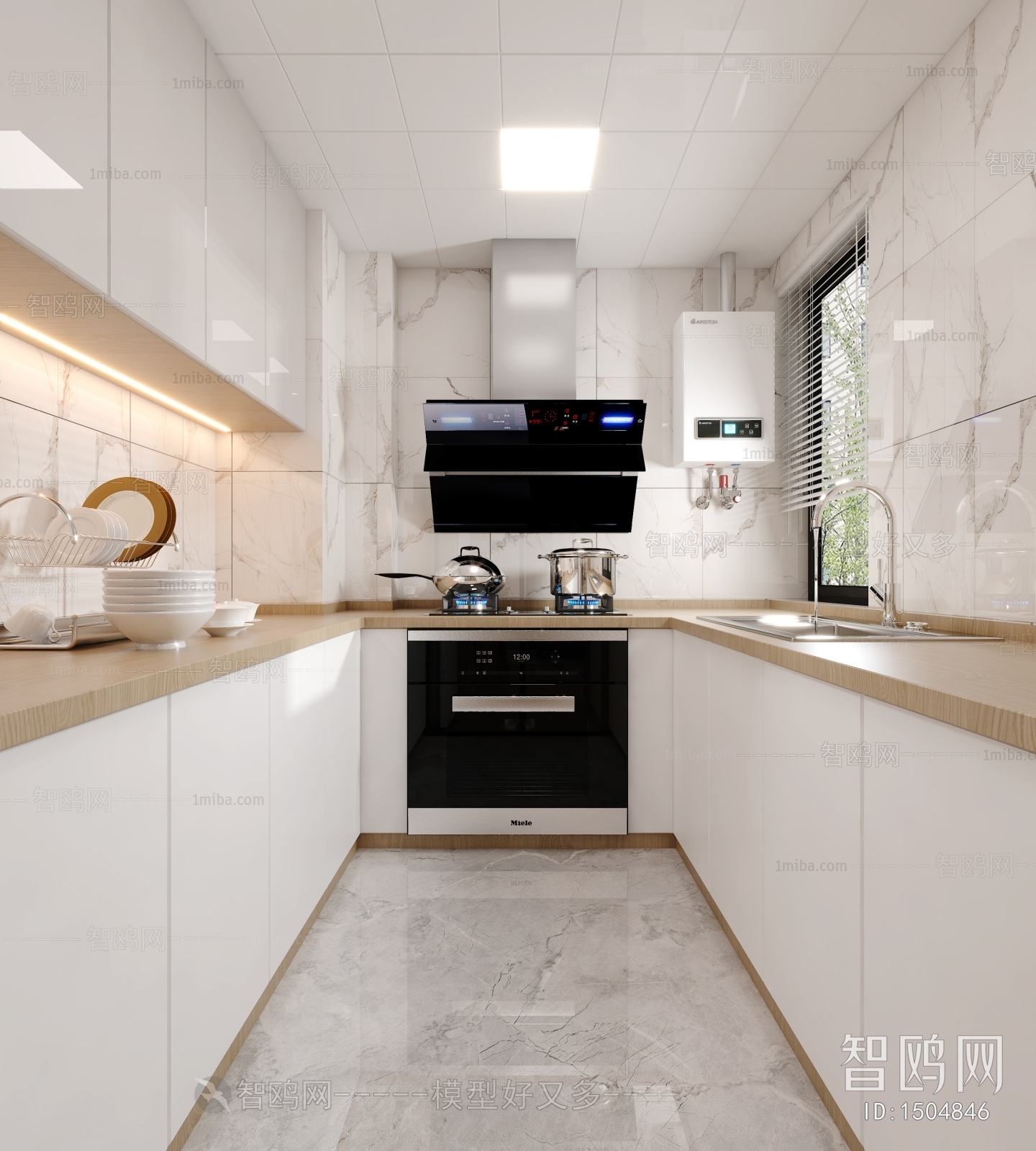 Modern The Kitchen