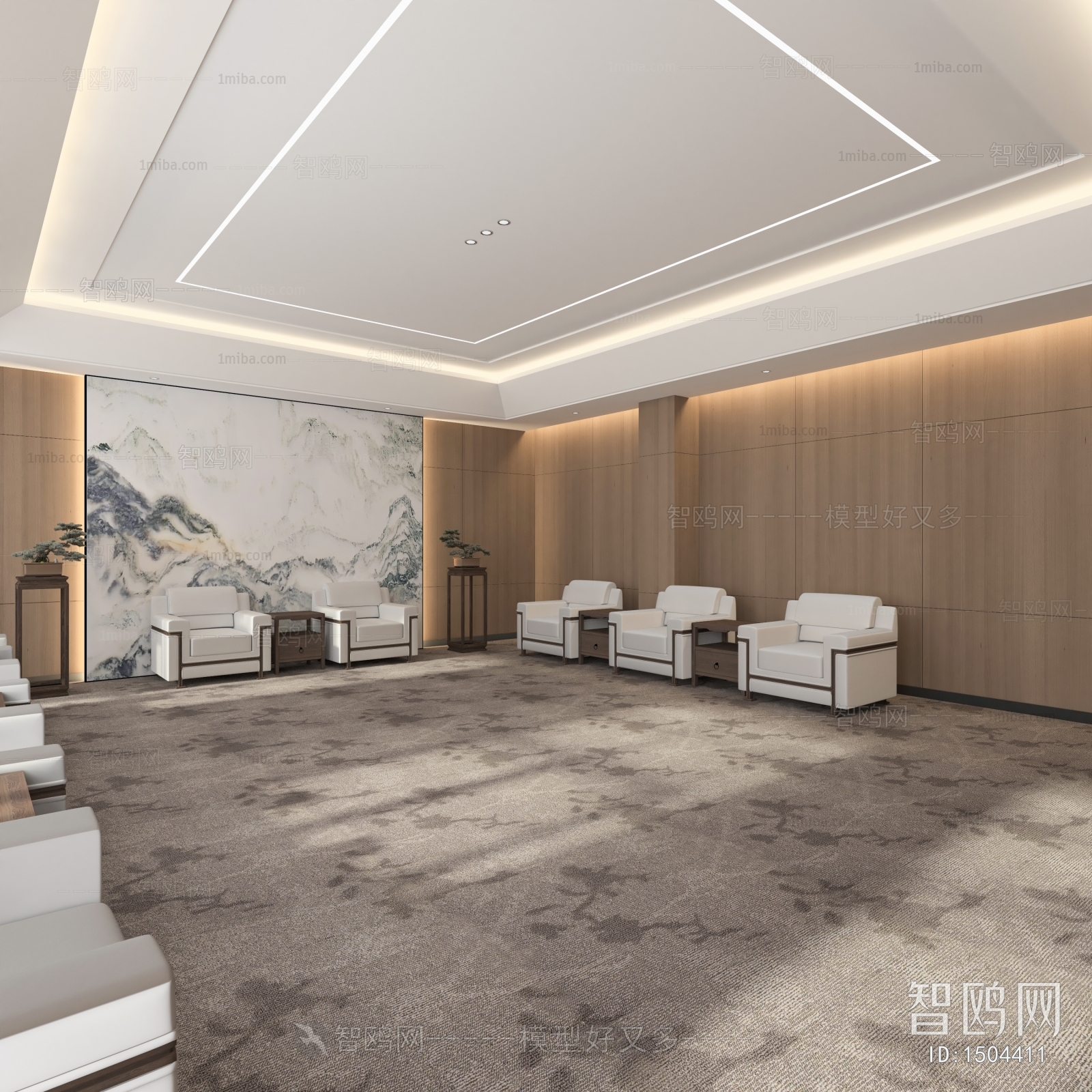 New Chinese Style Reception Area