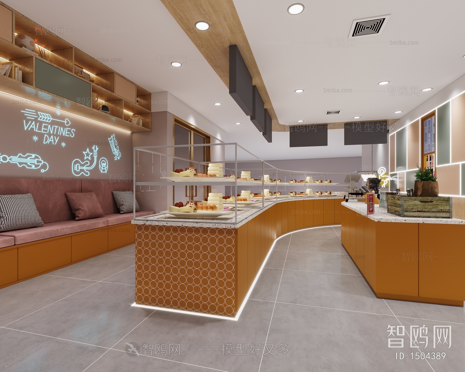 Modern Dessert Shop