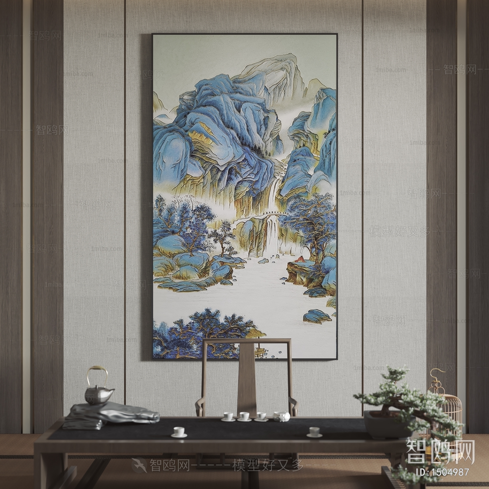 New Chinese Style Painting