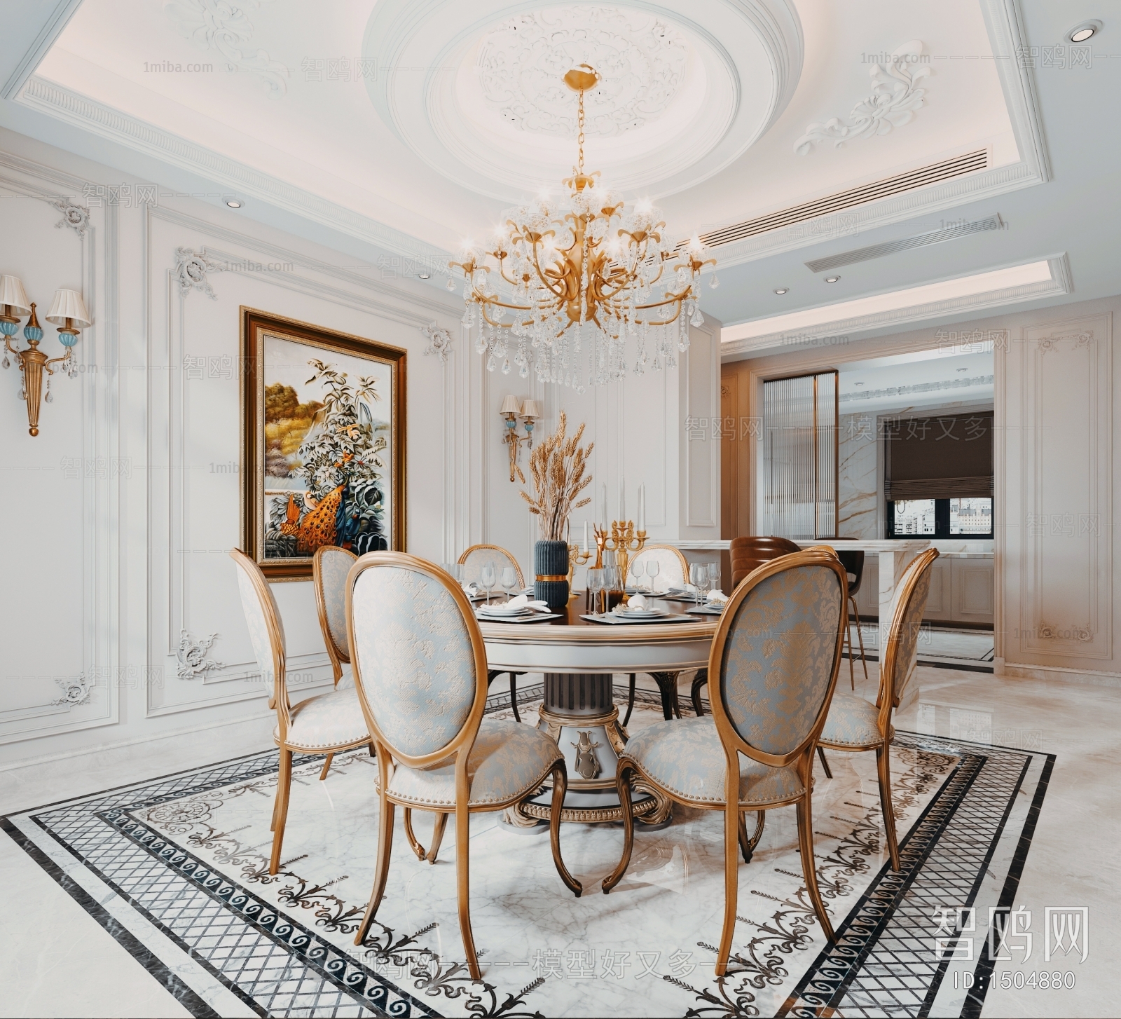 French Style Dining Room