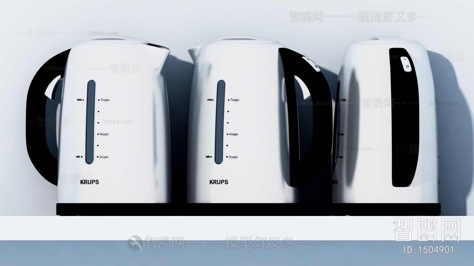 Modern Household Electrical Appliances 3D Model Download - Model ID