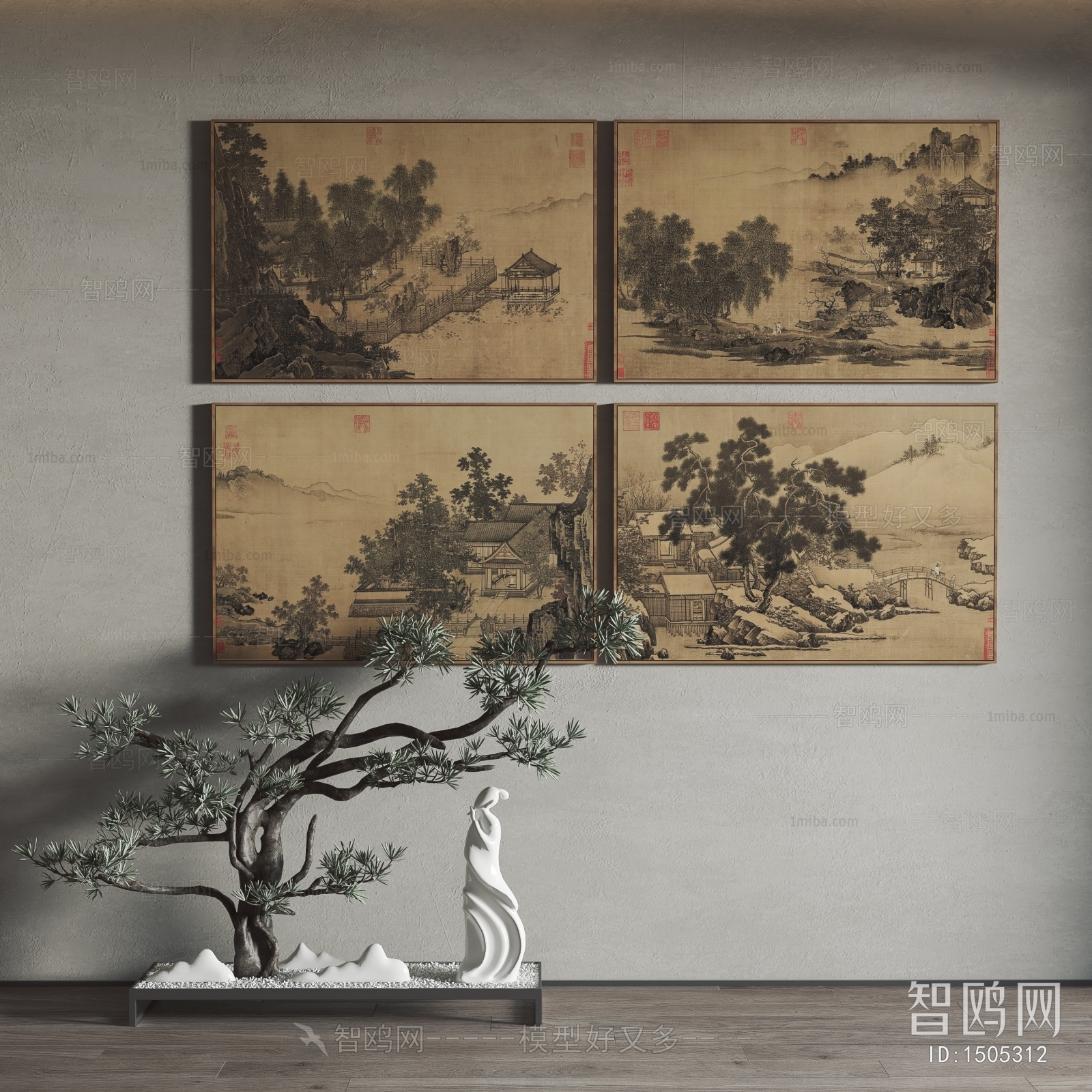 New Chinese Style Painting