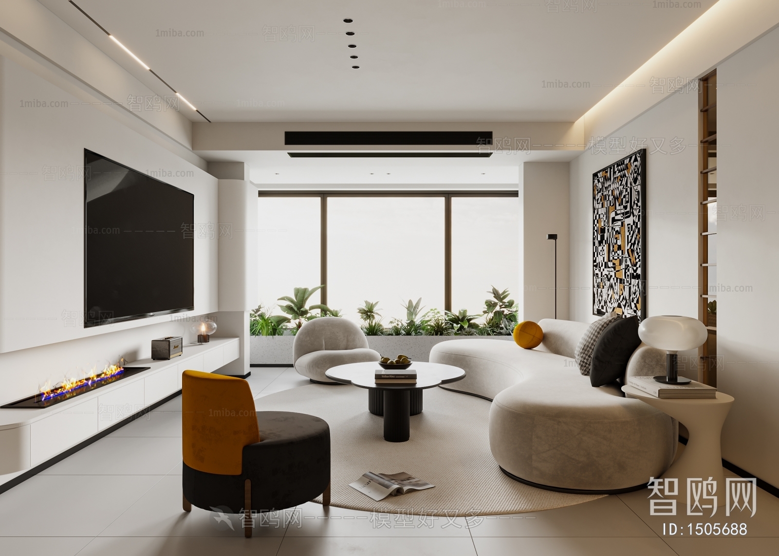 Modern A Living Room