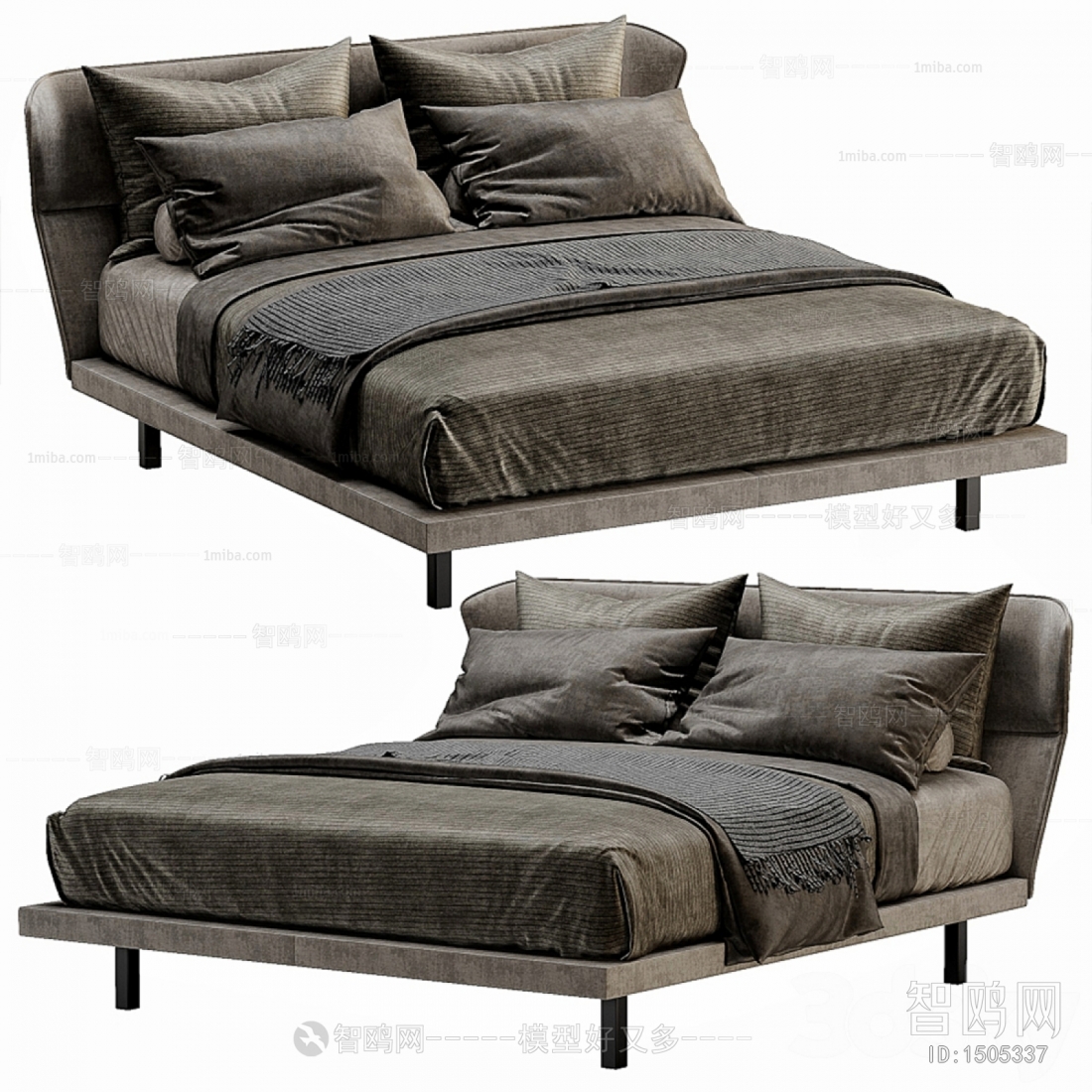 Modern Double Bed