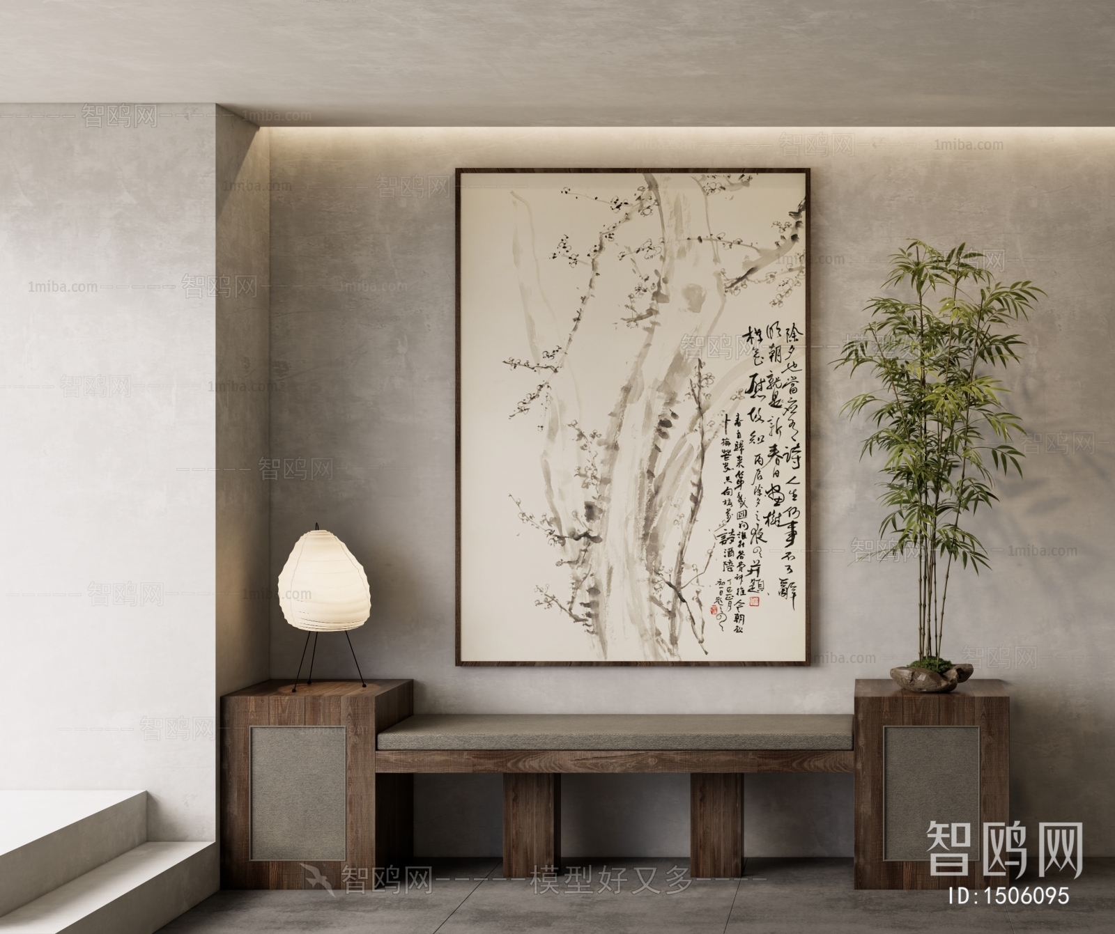 Chinese Style Wabi-sabi Style Painting