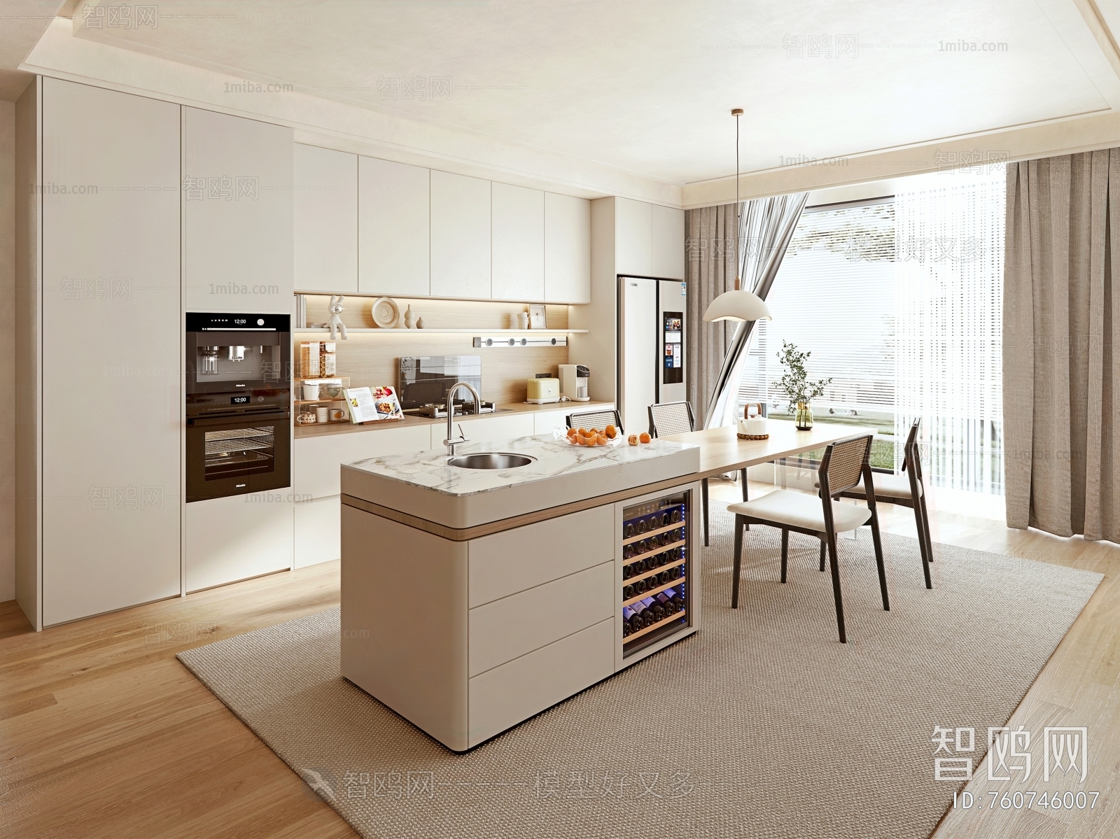 Modern Open Kitchen