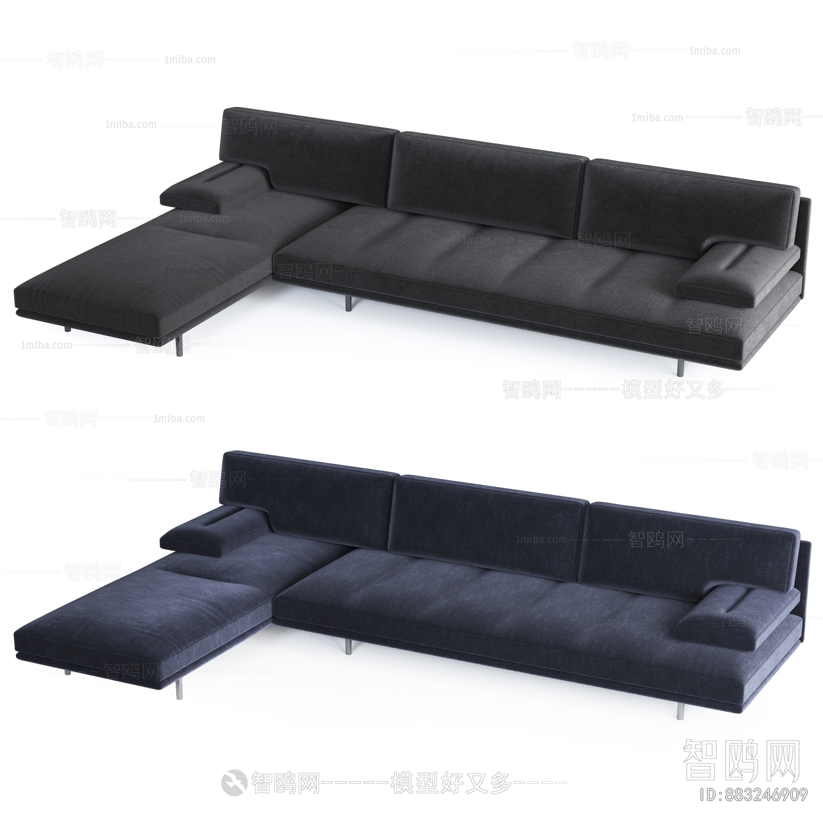 Modern Multi Person Sofa