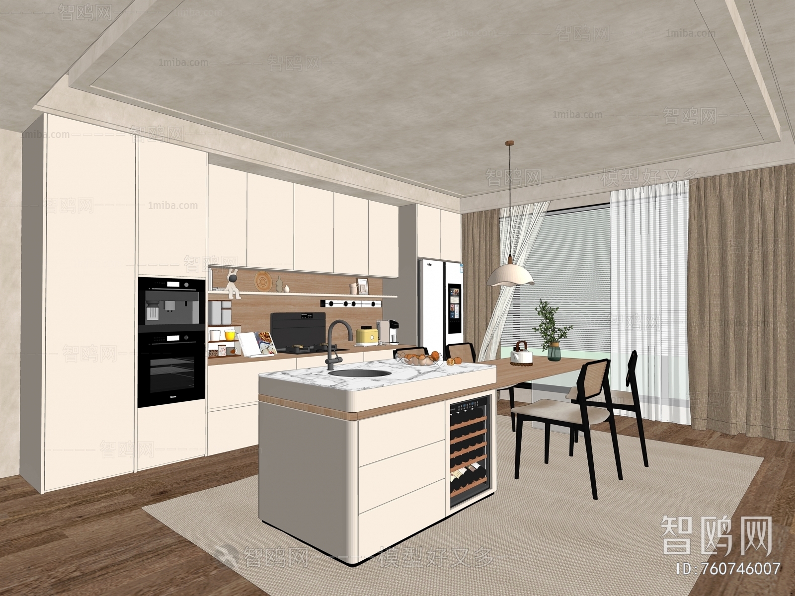 Modern Open Kitchen