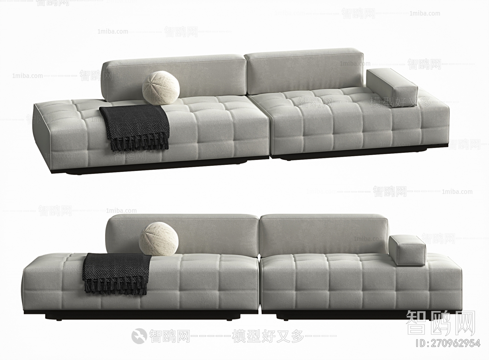 Modern Multi Person Sofa