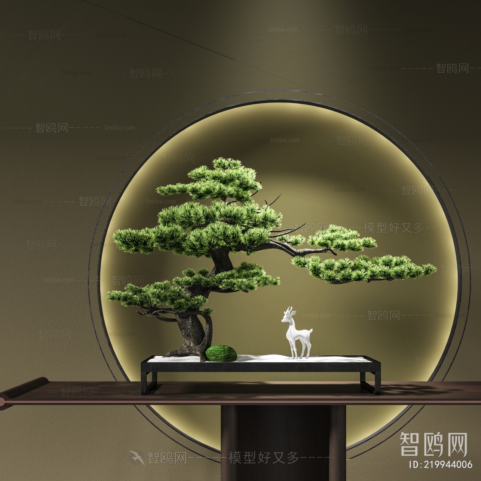 New Chinese Style Bonsai