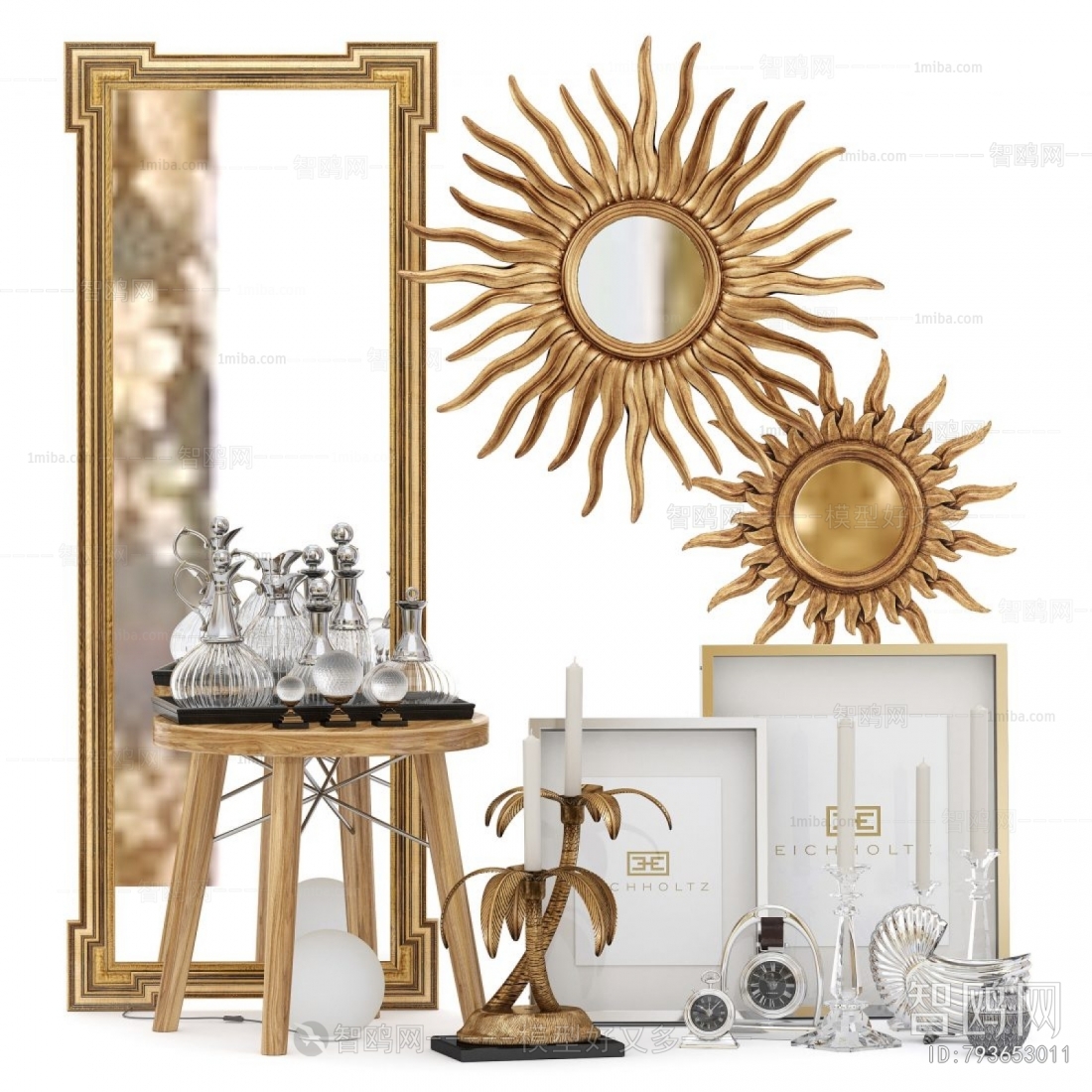 Simple European Style Decorative Set