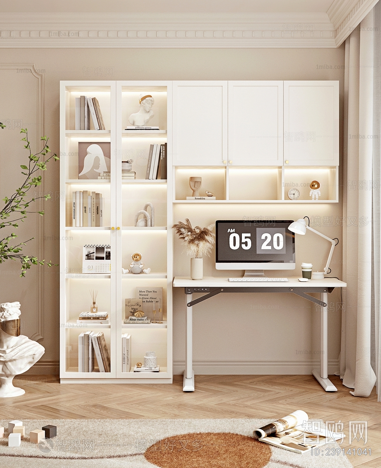 Nordic Style Bookcase