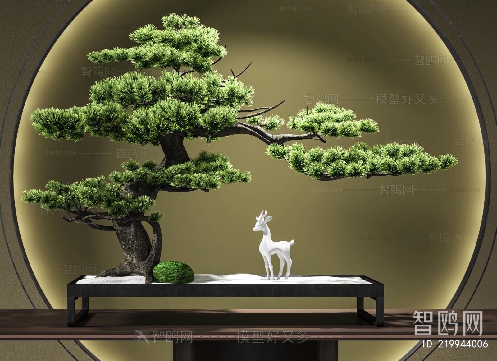 New Chinese Style Bonsai