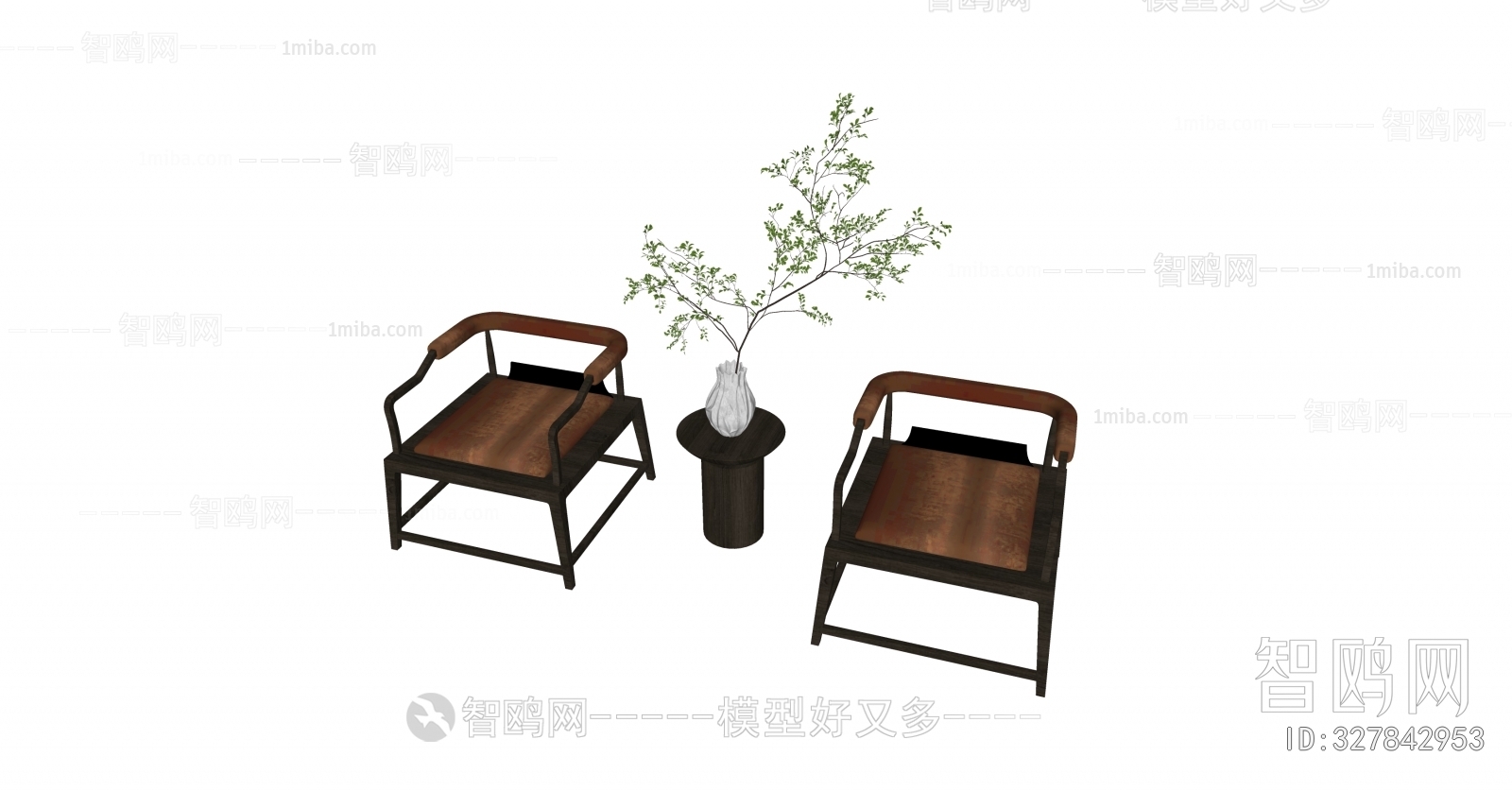 New Chinese Style Single Chair